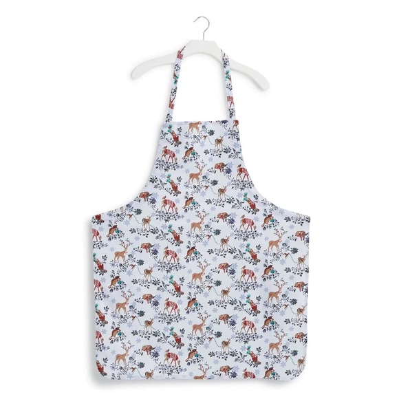 Vera Bradley nwt Christmas holiday Merry Mischief Snow Day apron - Picture 1 of 1